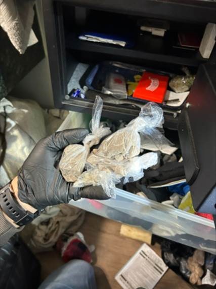 Fentanyl seized from Christopher Watson in Orange City