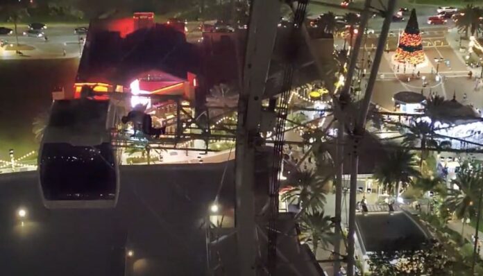 Orange County Fire Rescue crews saving riders stranded on The Wheel