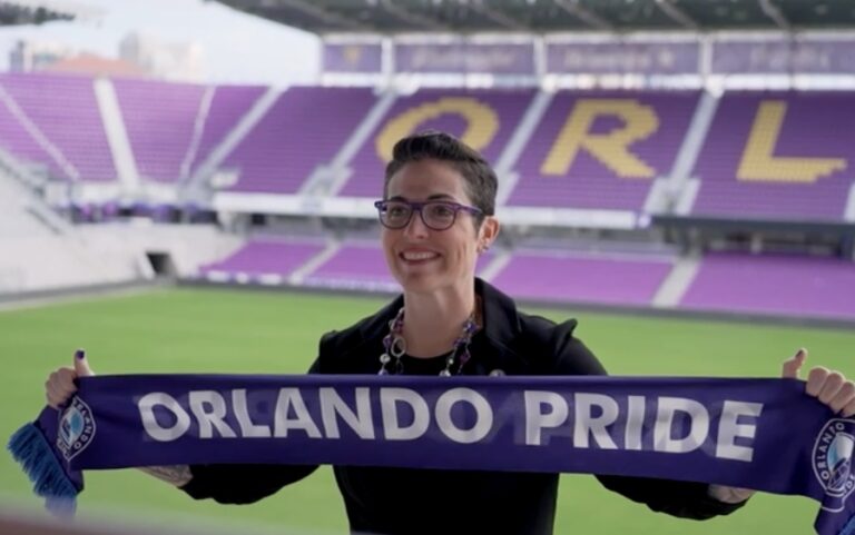 Orlando Pride Vice President of Soccer Operations Haley Carter