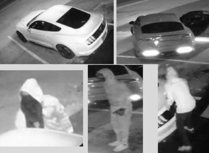 Suspects who robbed Clermont Mower and Equipment on December 13