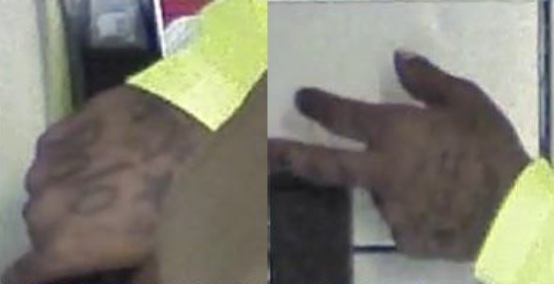 Tattoos on suspect in fraud at Walmart in Clermont