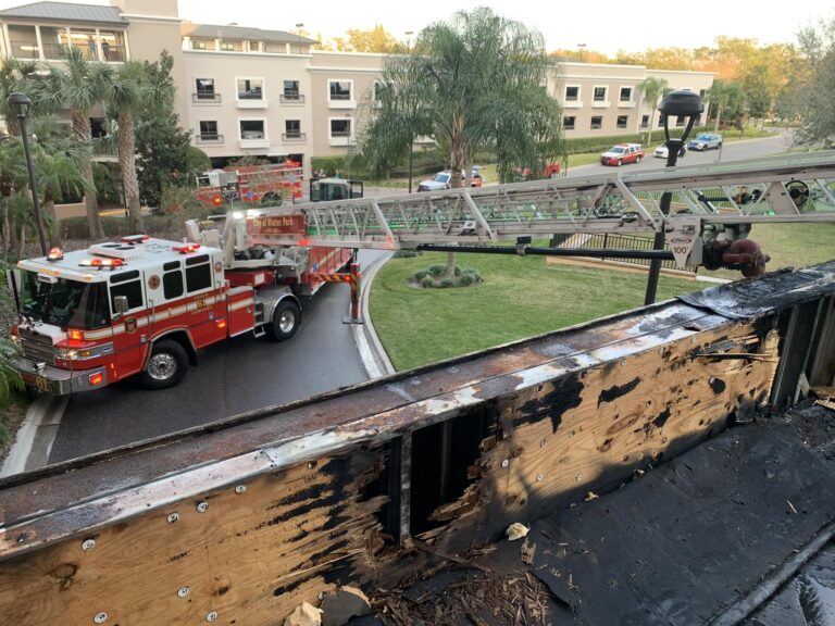 Fire at Winter Park senior living complex injures one