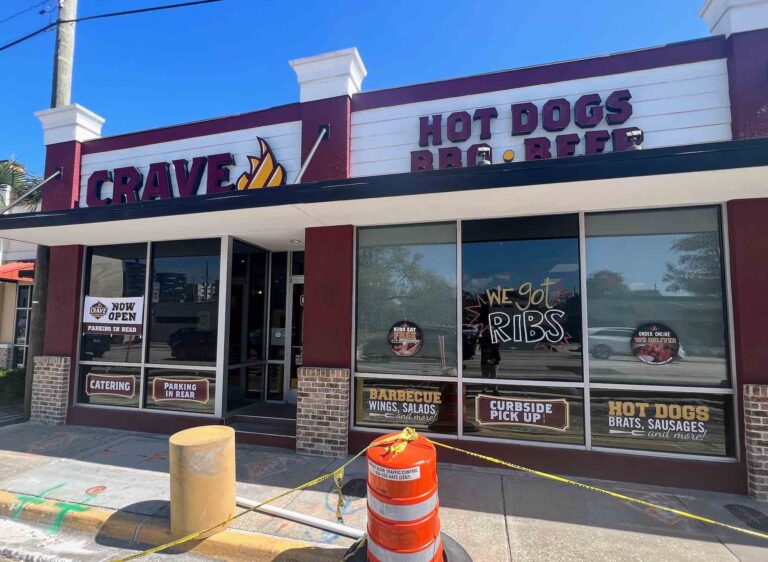 Crave Hot Dogs and BBQ at 1737 S Orange Avenue