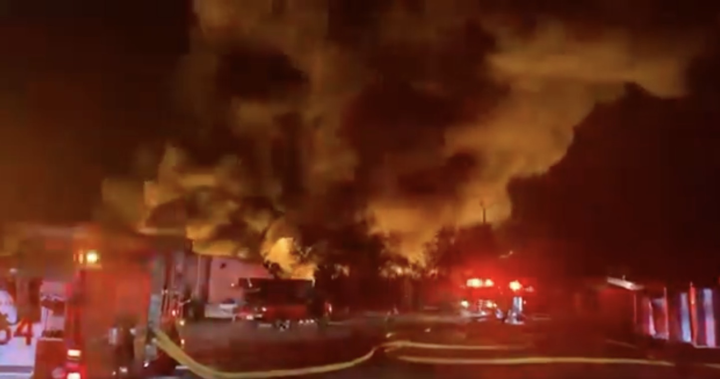 Fire at Kissimmee nursery on February 16
