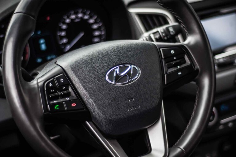 Hyundai steering wheel column