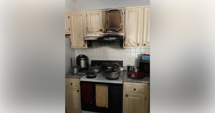 Kitchen fire in Maitland on March 18