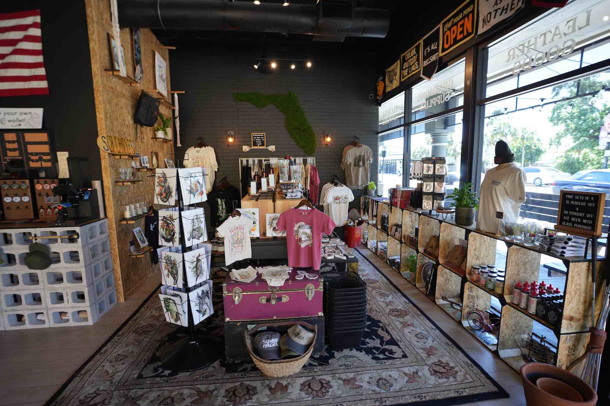 Interior space at Freehand Goods in College Park 3