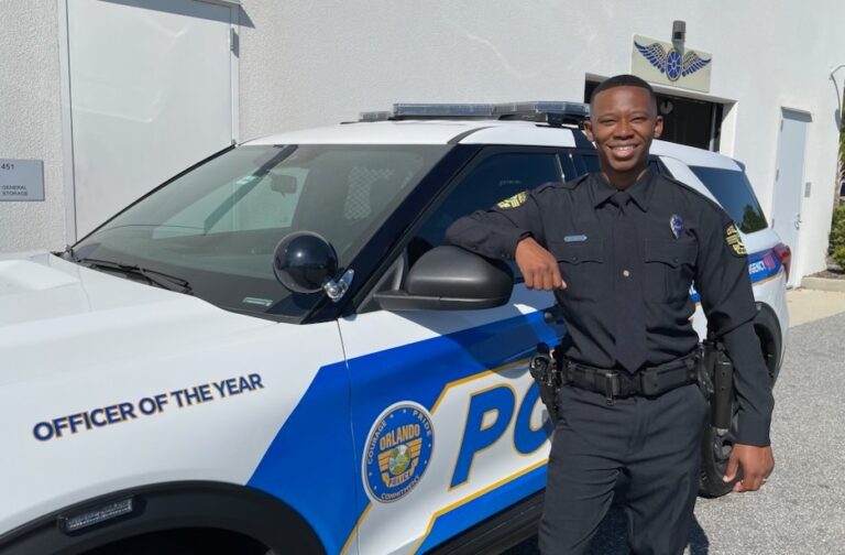 Orlando Police Department names officer of the year