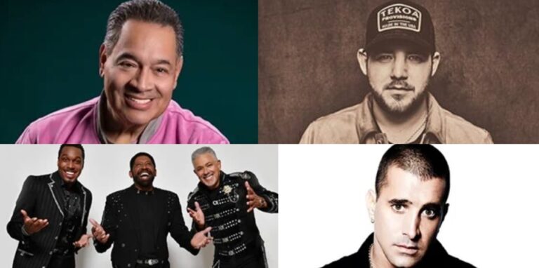 Tito Nieves, Kameron Marlowe, The Commodores, Scott Stapp performing at SeaWorld