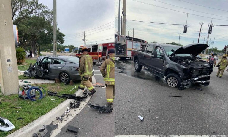 Two vehicle accident on SR 436 on April 28