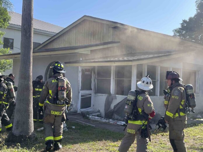 Fire at home in Maitland on May 16