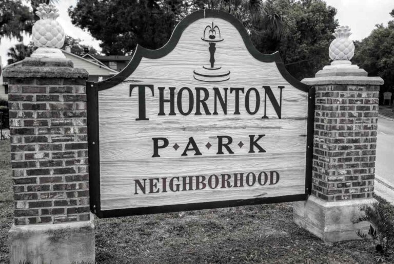 Thornton Park near downtown Orlando