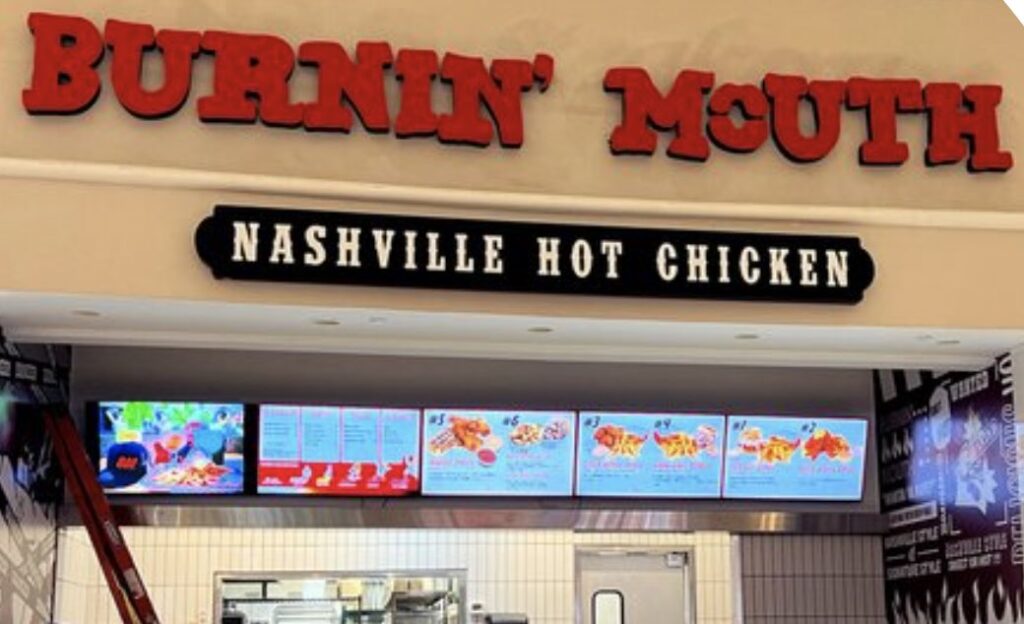 Burnin Mouth Nashville Hot Chicken at Orlando Vineland Outlets