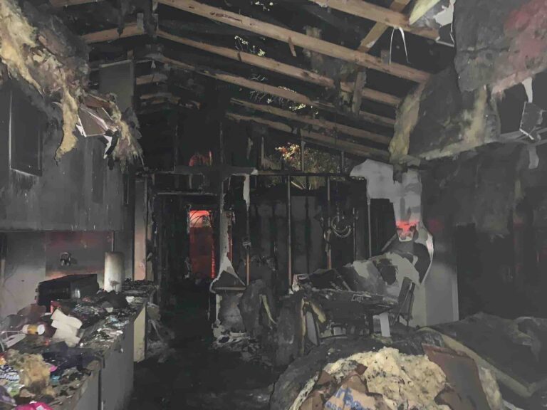 DeLand home interior destroyed by fire on June 16