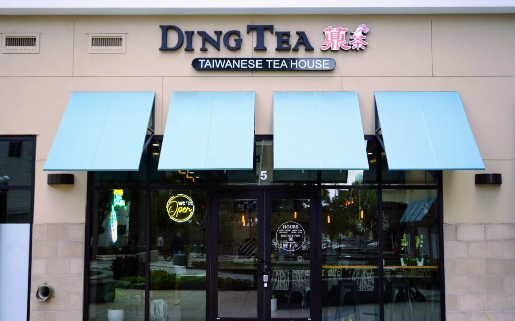 Ding Tea Taiwanese Tea House in downtown Orlando