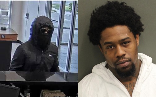 Keelan Anderson arrested in connection with bank robbery