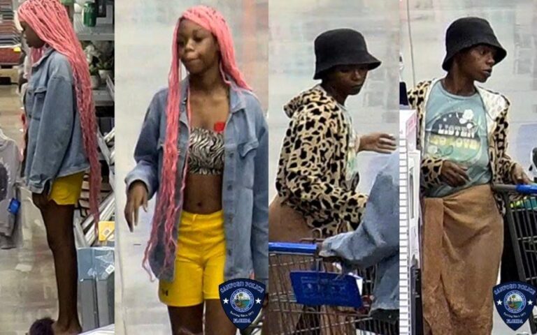 Women wanted for theft at Walmart in Sanford