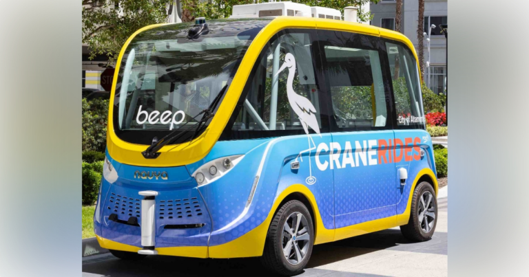 CraneRIDES will offer a new, autonomous vehicle shuttle service in Altamonte Springs