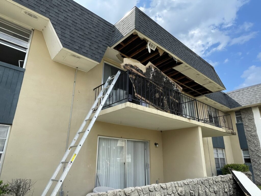 Apartment fire on N Semoran Boulevard on July 3