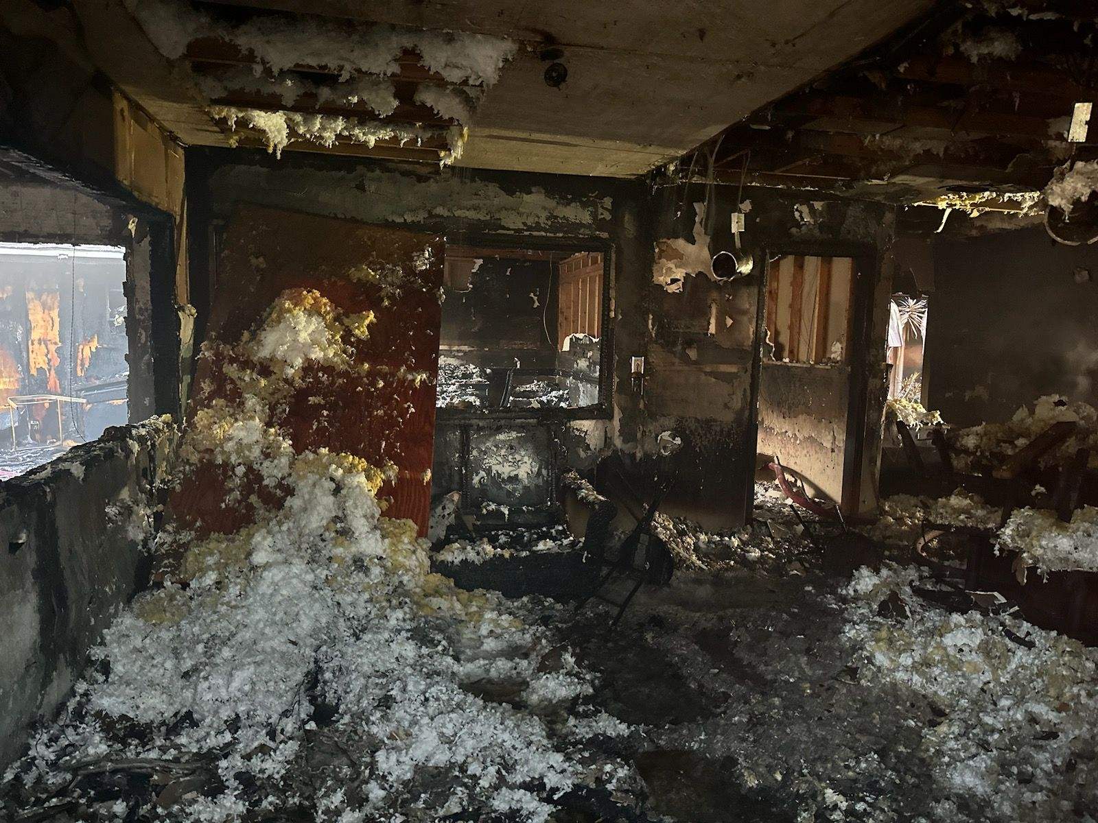 Fire consumes home on Newcastle Court in Winter Park on July 22 (Photo: Norm Reyburn)