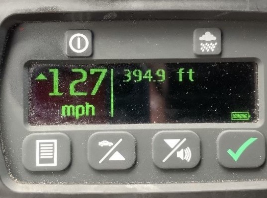 Orlando Police Department officer clocks driver at 127 mph on I 4 Express