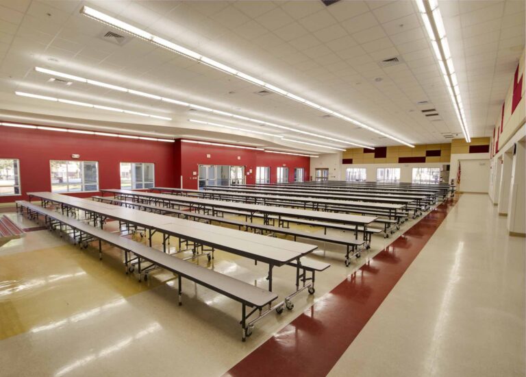 School cafeteria in St. Cloud