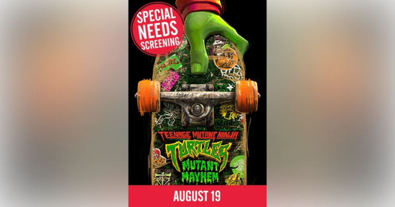 Free special needs screening of new Teenage Mutant Ninja Turtles movie