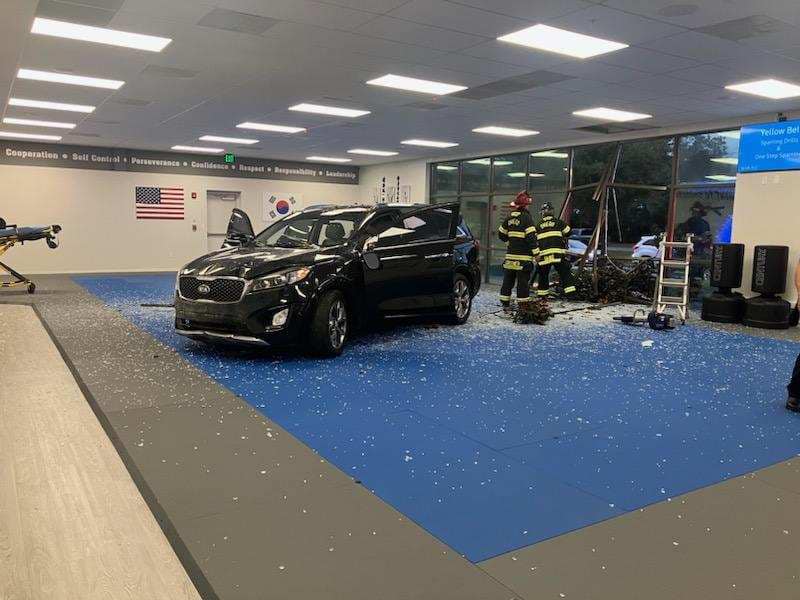 SUV inside of Master Roberts World Class Taekwondo