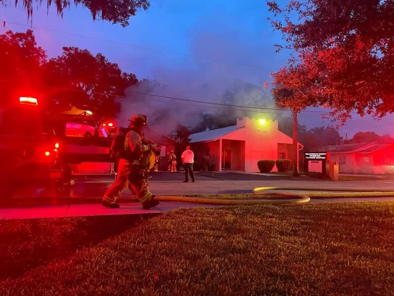 Seminole County Fire Department responds to fire at church in Altamonte Springs
