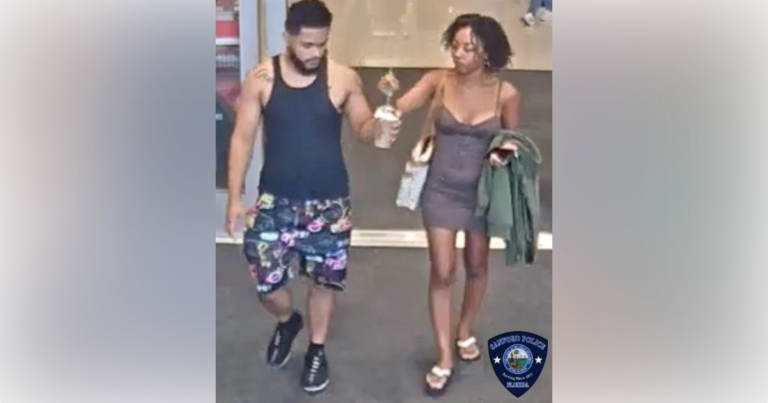 Couple wanted for theft at Target in Sanford on August 9