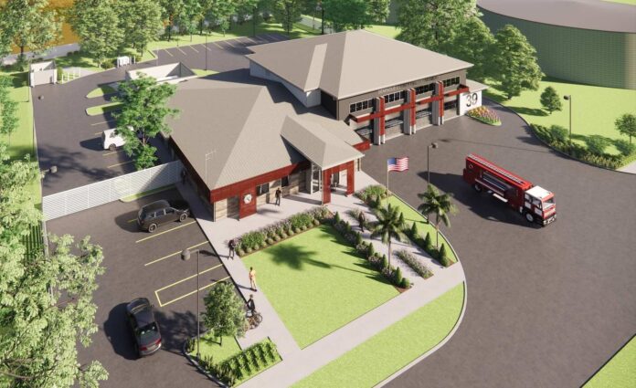 New fire station in Seminole County rendering