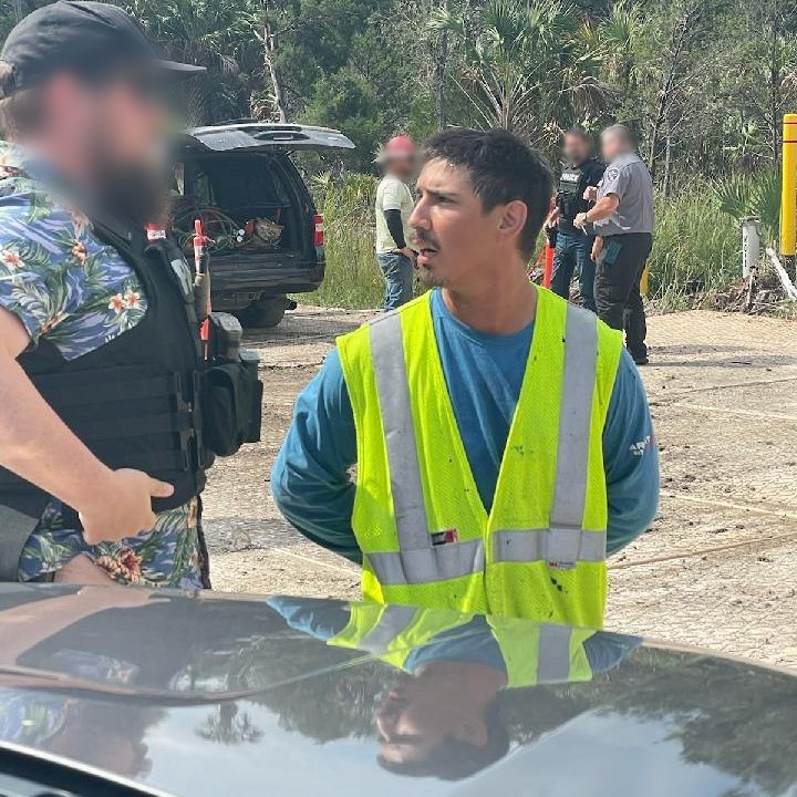 Pablo Eduardo Garcia arrested at work