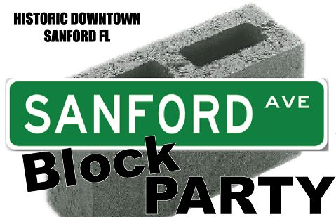 Sanford Ave Block Party Flyer