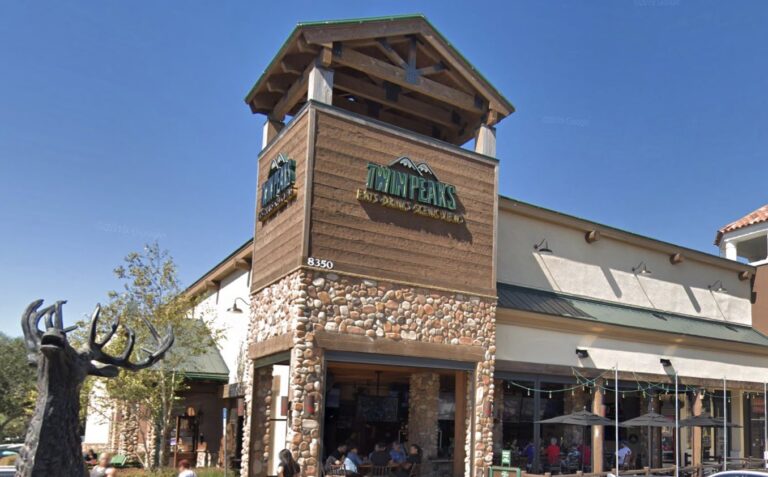 Twin Peaks Restaurant on International Drive in Orlando