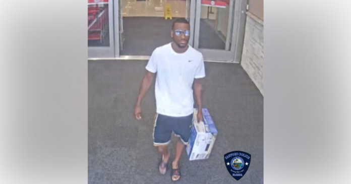 Man wanted for theft of printer from Sanford Target