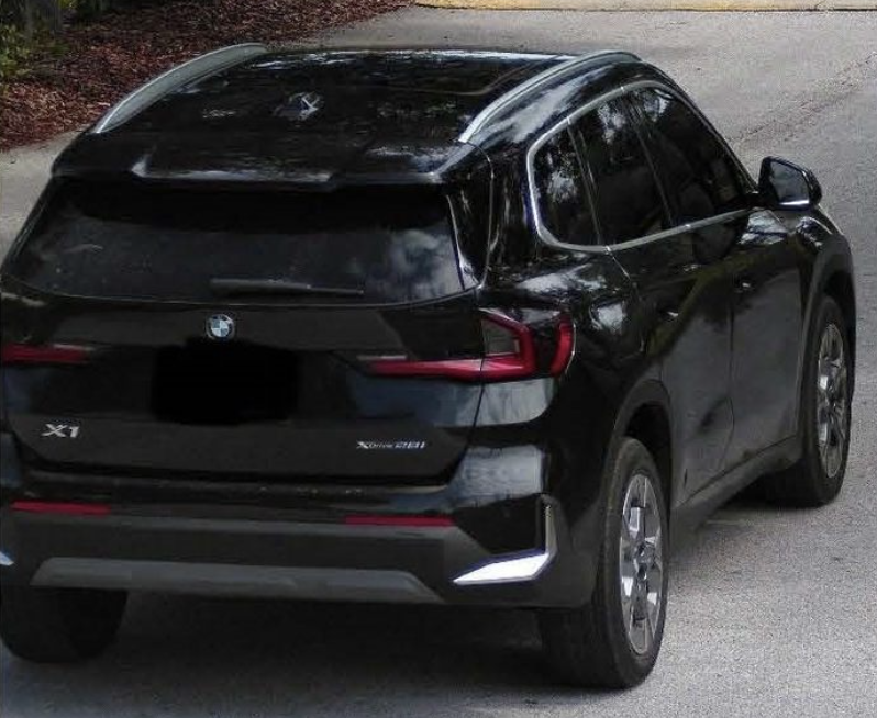 BMW SUV wanted in connection with vehicle burglaries in Oviedo on Oct. 10