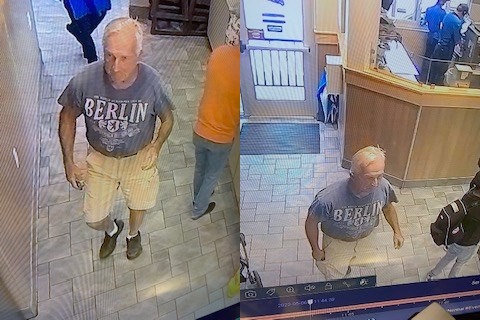 Elderly man wanted for theft at Culver's