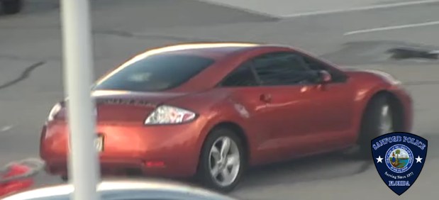 Orange Mitsubishi Eclipse