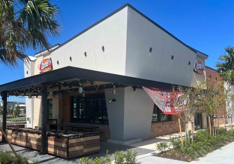 Raising Cane's in O Town West Village of south Orlando