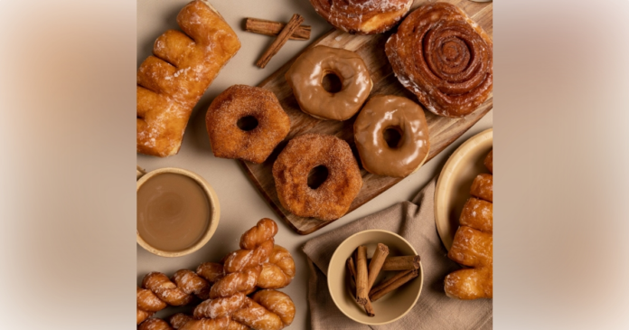 Donuts, glazed rolls, cinnamon rolls (Photo: Shipley Do-Nuts)