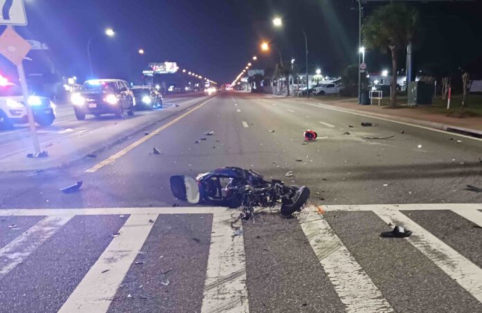 Moped struck by vehicle in Orlando on Nov. 6