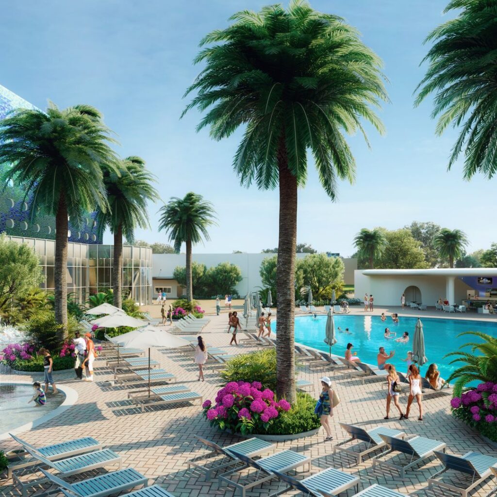 Pool at Stella Nova Resort coming to Epic Universe at Universal Resort Orlando