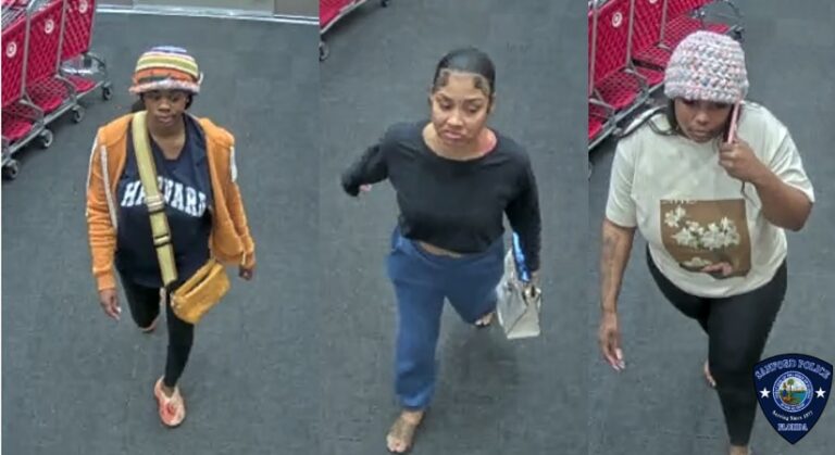 Women wanted for theft at Target in Sanford