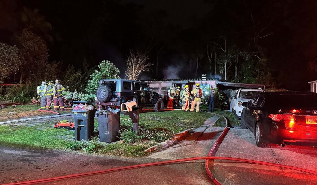 Fire taken under control in Casselberry home
