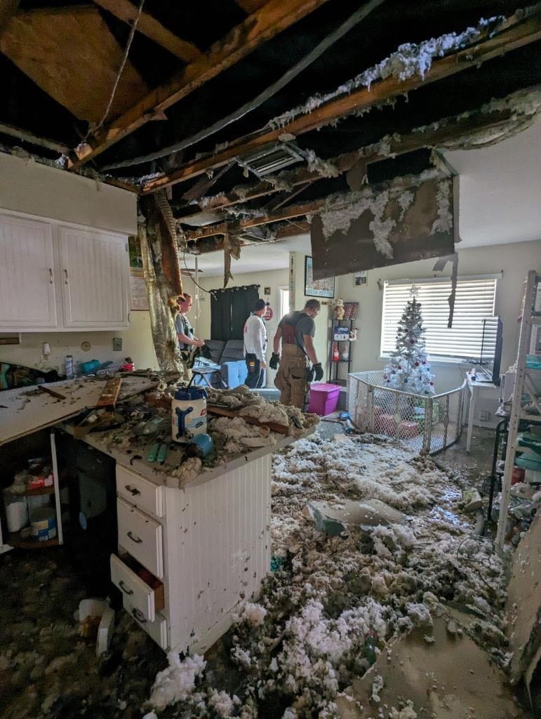Fire tears through home in DeLand on December 9