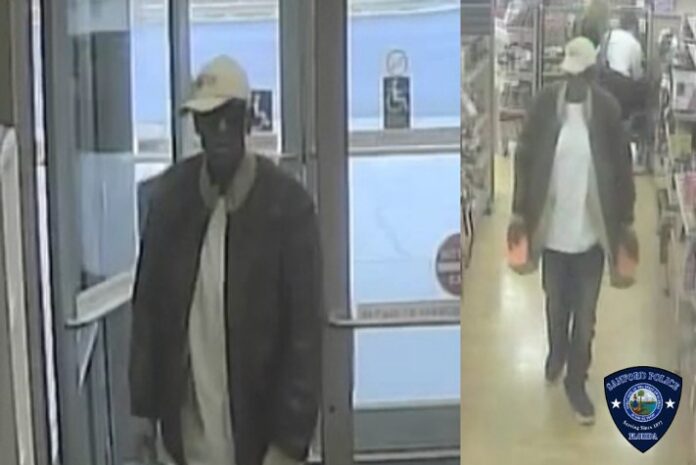 Suspect wanted for stealing perfumes and speakers from Marshalls in Sanford