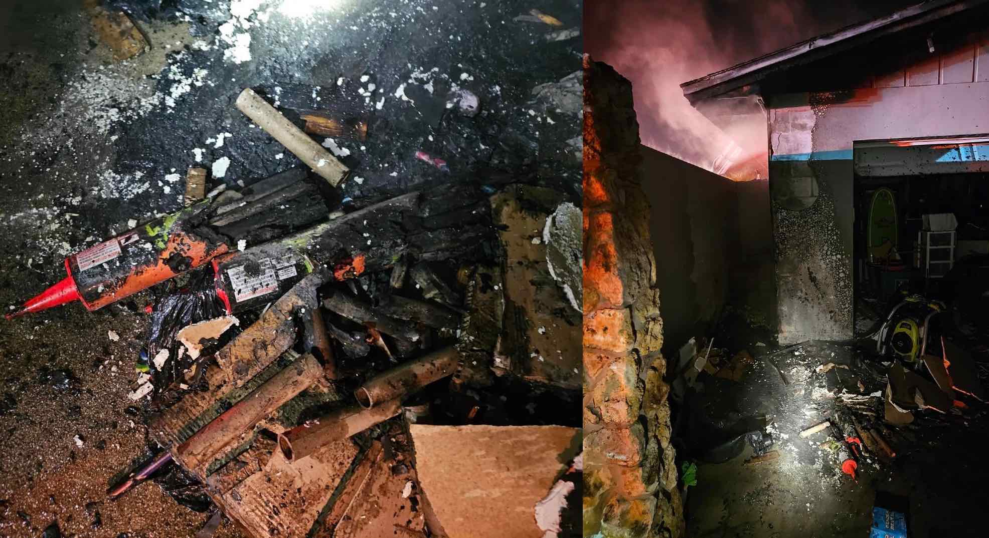 Fireworks tear through home in Longwood on New Year's Eve