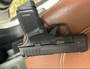 Gun recovered from Nicolas vehicle