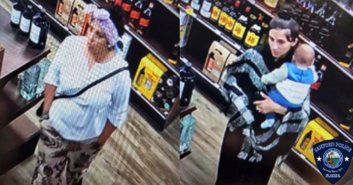 Women wanted for stealing alcohol at local liquor store