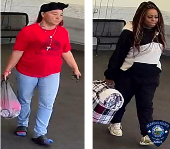 Women wanted for using stolen credit card at Walmart in Sanford